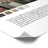 Hong Kong Wall Art Poster (Ecke)