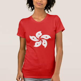 Hong Kong White Orchid Symbol T-Shirt