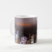 Hong Kongskyline-Tasse Kaffeetasse (Vorderseite Links)