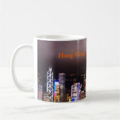 Hong Kongskyline-Tasse Kaffeetasse (Links)