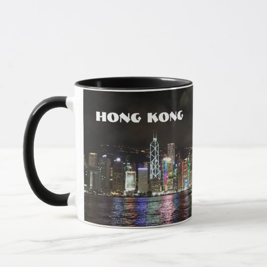 Hong Kongskyline-Tasse Tasse (Links)