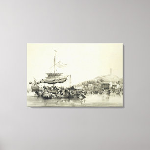 Hong Shang, überziehen 17 "von den Skizzen der Leinwanddruck