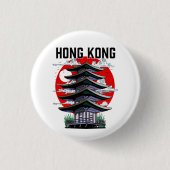 Hongkong Button (Vorderseite)