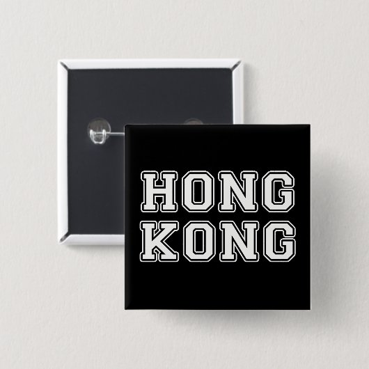 Hongkong Button (Vorne & Hinten)
