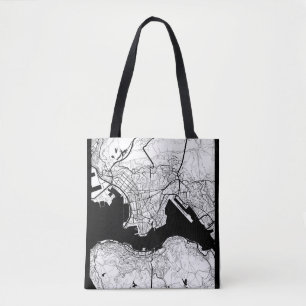 Hongkong China Karte Tasche