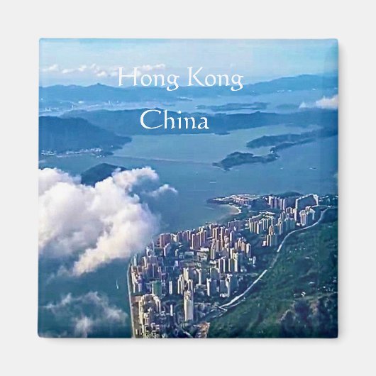 Hongkong China  Magnet (Vorne)
