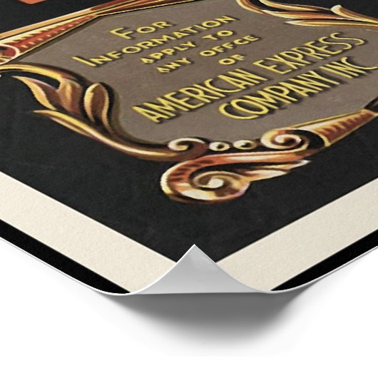 Hongkong Die Riviera der Ursprünge Poster (Ecke)