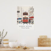 HONGKONG – DING DING STRASSENBAHN POSTER (Küche)
