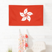 Hongkong Flag  Banner (Insitu)