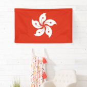 Hongkong-Flagge Banner (Insitu)