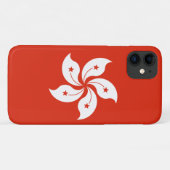 Hongkong-Flagge Case-Mate iPhone Hülle (Rückseite (Horizontal))