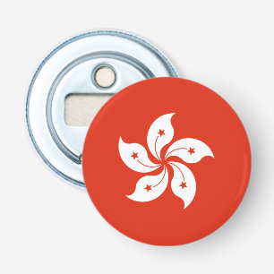 Hongkong-Flagge Flaschenöffner