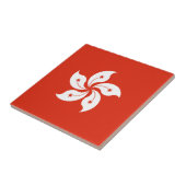 Hongkong-Flagge Fliese (Seite)