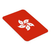Hongkong-Flagge Magnet (Rechte Seite)