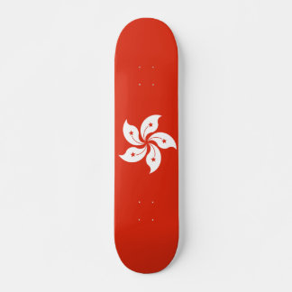 Hongkong-Flagge Skateboard