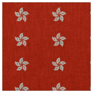 Hongkong-Flagge Stoff