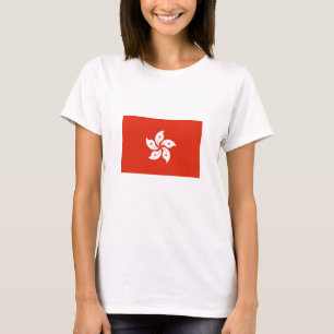Hongkong-Flagge T-Shirt