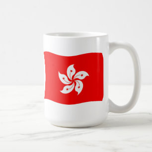 Hongkong Flaggen Tasse