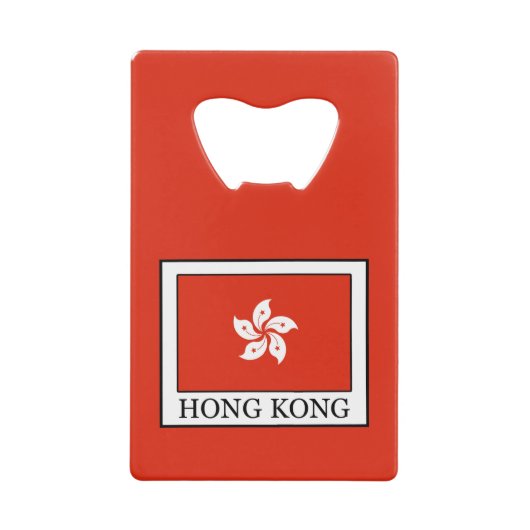 Hongkong Geldkarten Flaschenöffner (Vorderseite)
