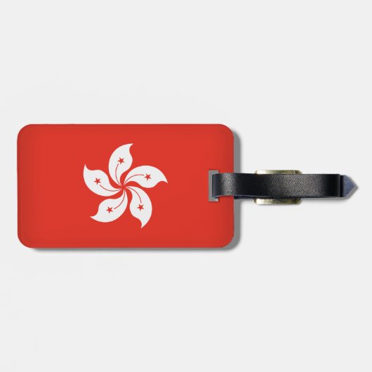 Hongkong Gepäckanhänger (Rückseite horizontal)
