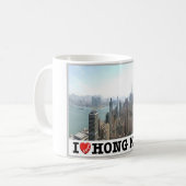 Hongkong - I Liebe - Kaffeetasse (Vorderseite Links)