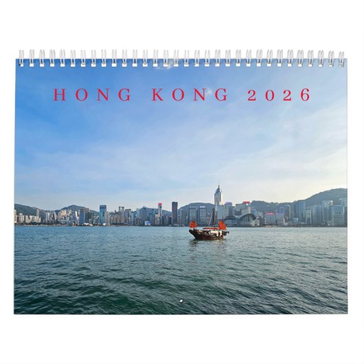 Hongkong-Kalender 2026 Kalender (Titelbild)