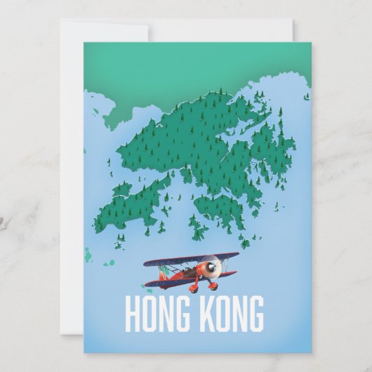 Hongkong-Karte (Vorderseite)