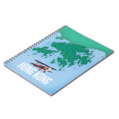 Hongkong-Karte Notizblock (Linke Seite)