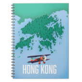 Hongkong-Karte Notizblock (Vorderseite)