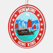 Hongkong Keramik Ornament (Links)