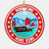 Hongkong Keramik Ornament (Hinten)