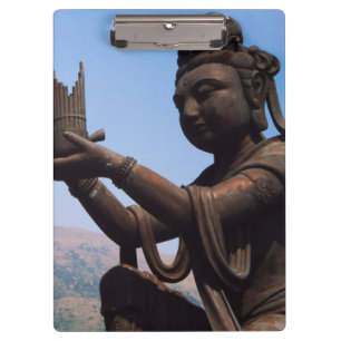 Hongkong, Lantau Island, Kloster Po Lin Klemmbrett