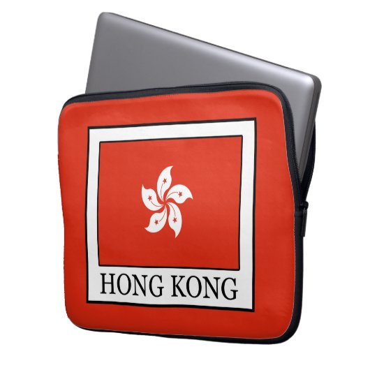 Hongkong Laptopschutzhülle (Vorderseite Links)