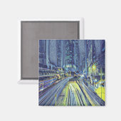 Hongkong Magnet (Vorderseite/Rückseite)