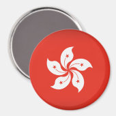 Hongkong Magnet (Vorderseite/Rückseite)