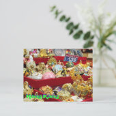 Hongkong-Markt Postkarte (Stehend Vorderseite)