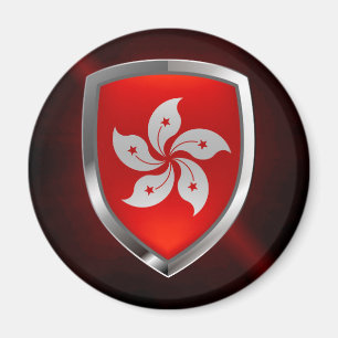 Hongkong-Metallic-Emblem Magnet