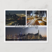 Hongkong - Mosaik - Postkarte (Vorderseite)