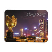 Hongkong - Nacht - Magnet (Horizontal)