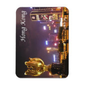 Hongkong - Nacht - Magnet (Vertikal)