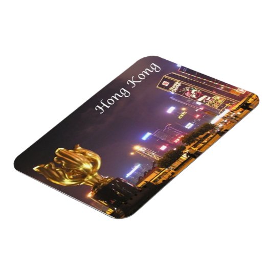 Hongkong - Nacht - Magnet (Linke Seite)