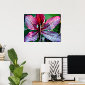 Hongkong Orchid Tree Blume Poster (Heimbüro)