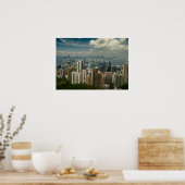 Hongkong Peak Day Poster (Küche)