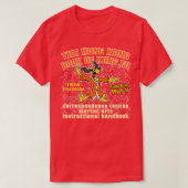 Hongkong Phooey Kung Fu Handbuch T-Shirt (Design vorne)