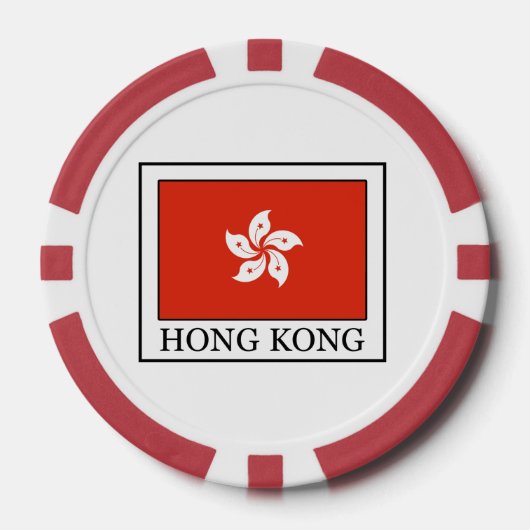 Hongkong Pokerchips (Vorderseite)