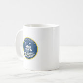 Hongkong Polizei Flughafenbezirk Kaffeetasse (Vorderseite Links)