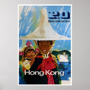 Hongkong Poster Chinesischer Druck Asiatische Kuns