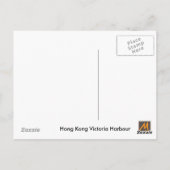 Hongkong Postkarte (Rückseite)