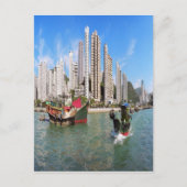 Hongkong Postkarte (Vorderseite)
