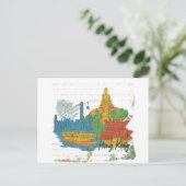 Hongkong Postkarte (Stehend Vorderseite)
